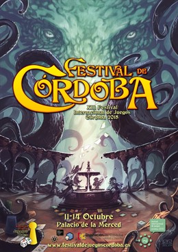 Cartel del Festival Internacional de Juegos de Córdoba