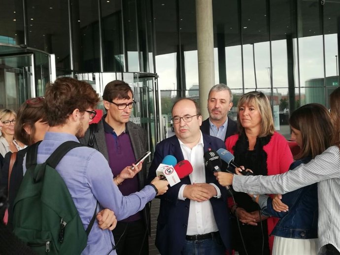 El líder del PSC, Miquel Iceta. Foto d'arxiu
