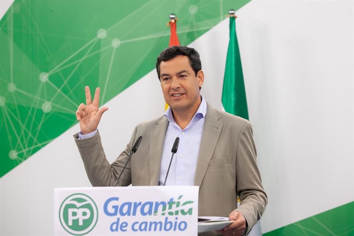 Juanma Moreno, hoy en rueda de prensa