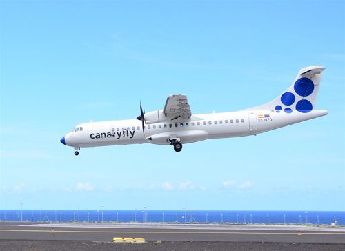 Avión de Canaryfly 
