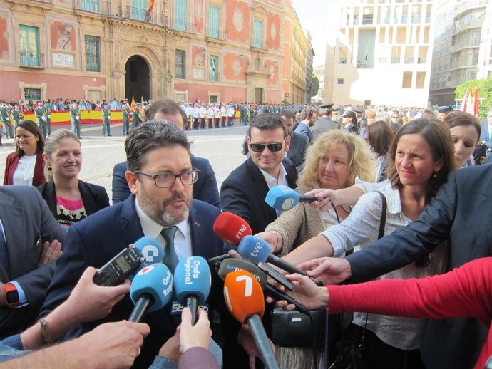 El portavoz de Ciudadanos en la Asamblea, Miguel Sánchez