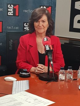Carmen Calvo, vicepresidenta del Gobierno, en Rac1