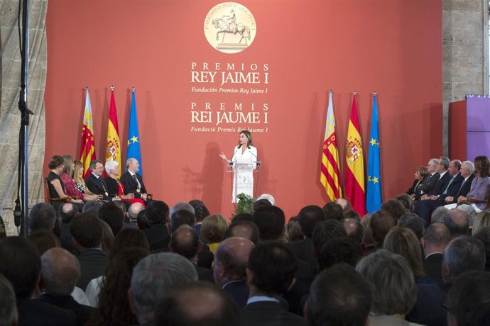 Imagen de archivo de la entrega de los Premios Rey Jaime I