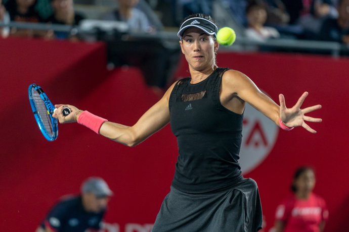 Garbiñe Muguruza, en Hong Kong