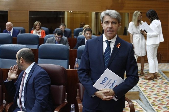 Angel Garrido en el debate sobre el estado de la región