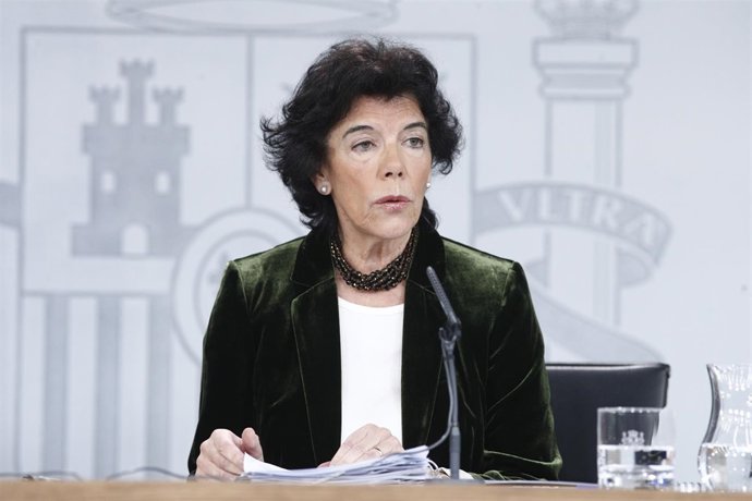 Rueda de prensa tras el Consejo de Ministros