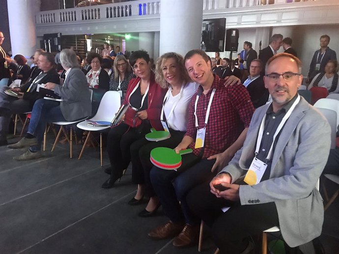 Las jornadas en Holanda.