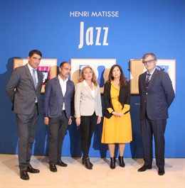 Jazz henri matisse inauguración planchas museo Carmen Thyssen málaga