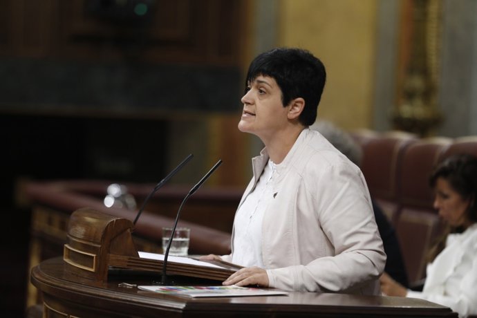 Beitialarrangoitia durante su intervención en el debate de la moción de censura
