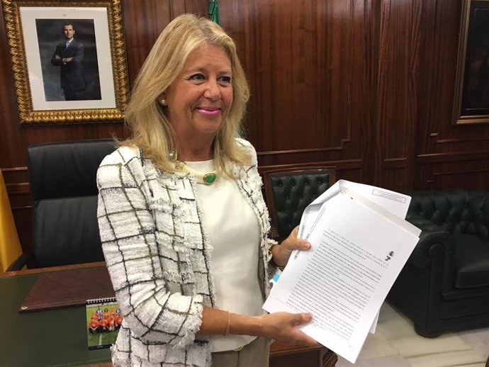 Alcaldesa de Marbella, Ángeles Muñoz 