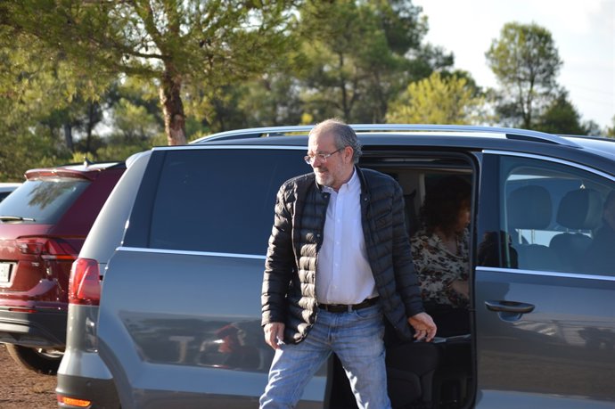 Joan Reñé, aquest dimecres a Maials (Lleida)