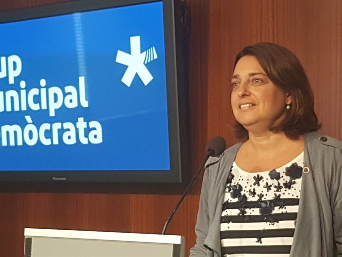 La regidor del Grup Municipal Demòcrata Sònia Recasens
