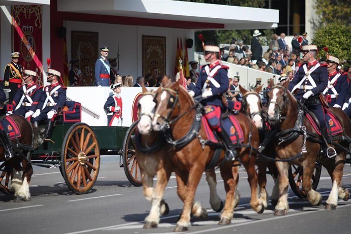 Desfile militar del Día de la Hispanidad, el 12 de octubre