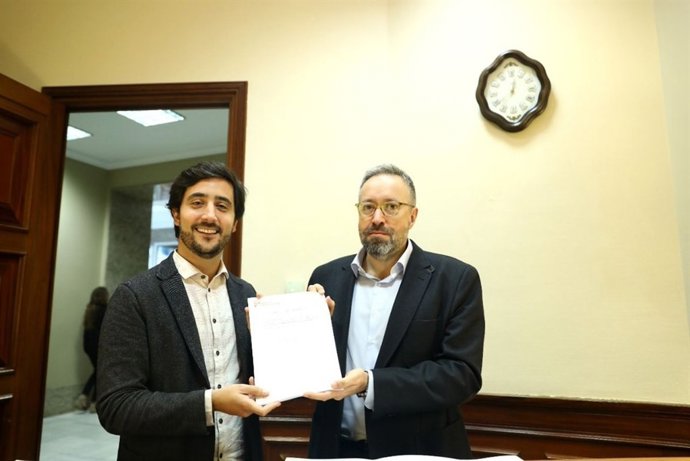 Toni Roldán y Juan Carlos Girauta, de Ciudadanos