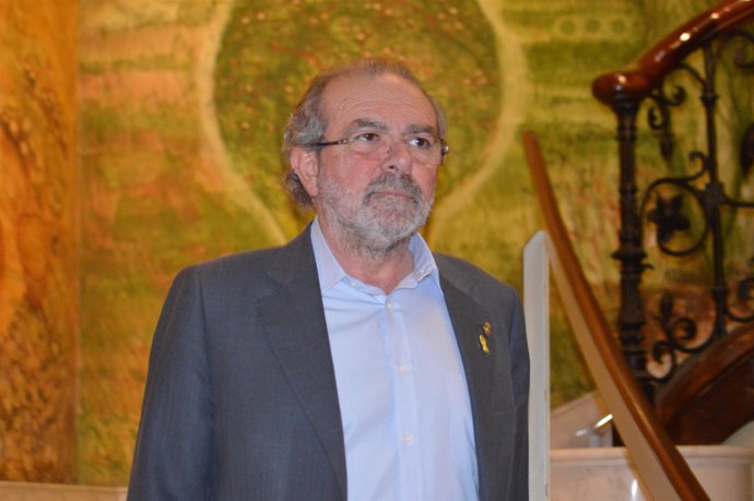 Joan Reñé en la Diputación de Lleida