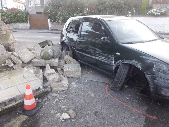 Accidente en Avilés
