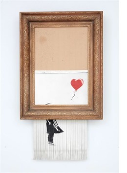 Girl with Balloon, de Banksy