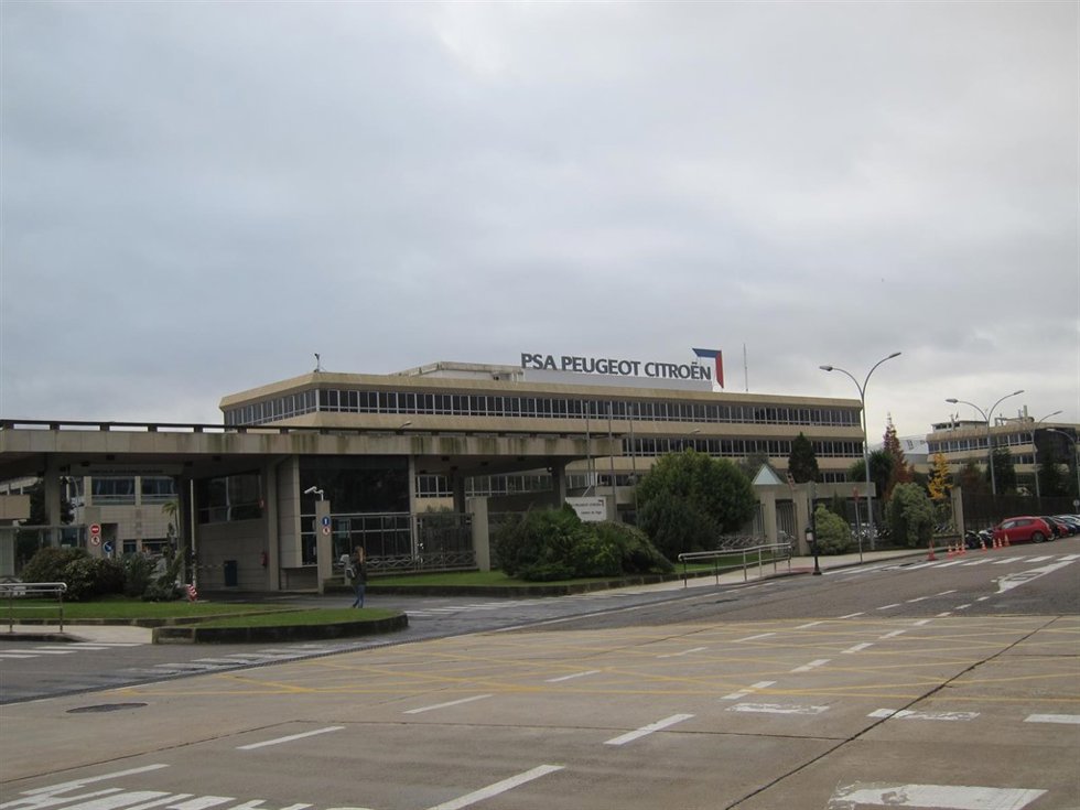 Planta de PSA Peugeot Citroën en Vigo                           