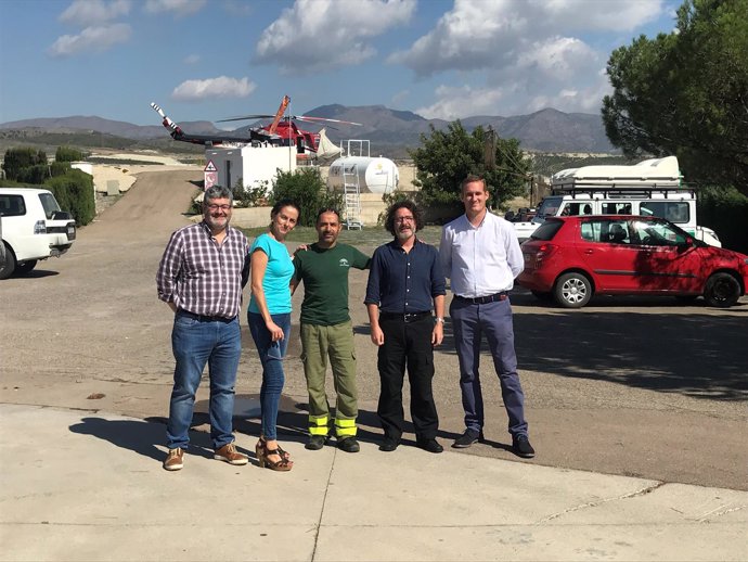 Populares visitan el Cedefo en Serón