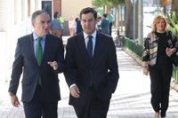 Moreno critica "hipotecas" del Gobierno y asegura que PP-A no permitirá "agravios comparativos" entre comunidades