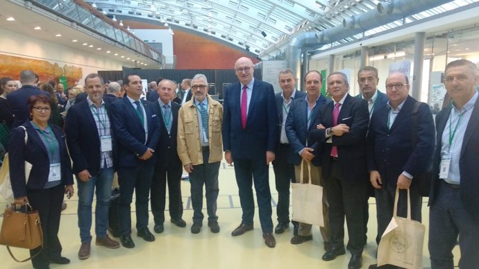 Delegación de Asaja Córdoba en el Congreso de los Agricultores Europeos