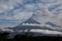 El Volcán de Fuego vuelve a entrar en erupción en Guatemala