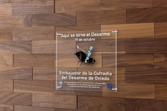 Placa Embajador Cofrade.