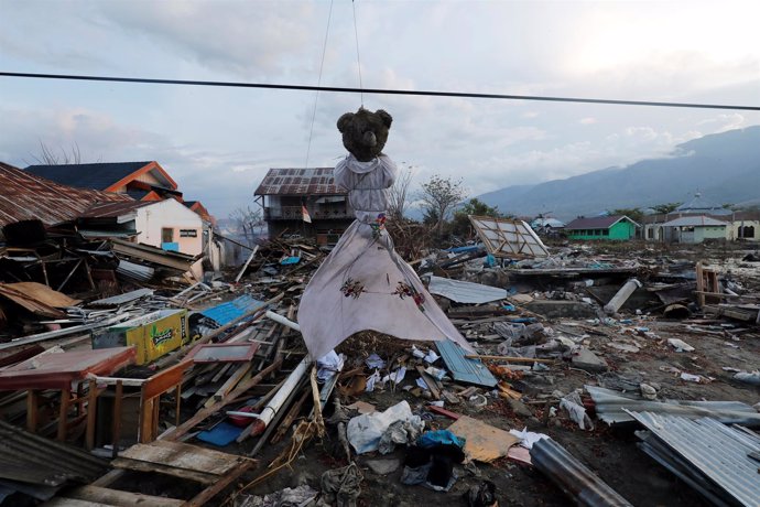 Daños por el terremoto y el tsunami en Palu, en la isla indonesia de Célebes