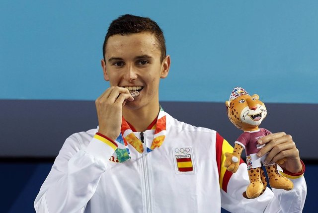 Manuel Martos natación bronce Juegos Olímpicos Juventud