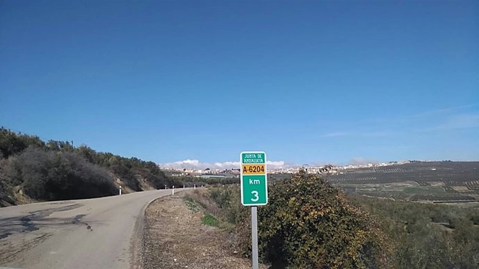Estado de la carretera A-6204 (Villacarrillo-Mogón)