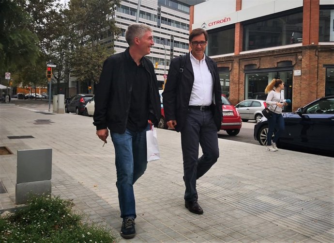 El secretario de organización del PSC, Salvador Illa