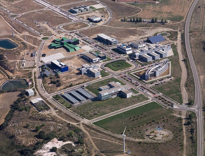 Imagen aérea del Parque Tecnológico Walqa.