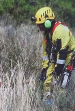 Rescate de un parapentista en Alicante