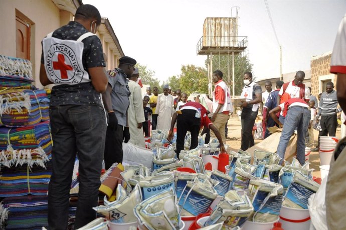 Cruz Roja en Nigeria