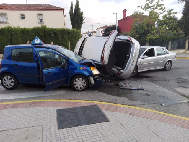 Accidente de tráfico en Dos Hermanas (Sevilla)