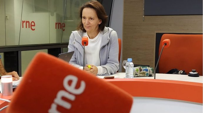 Carolina Bescansa, diputada de Podemos entrevista en RNE