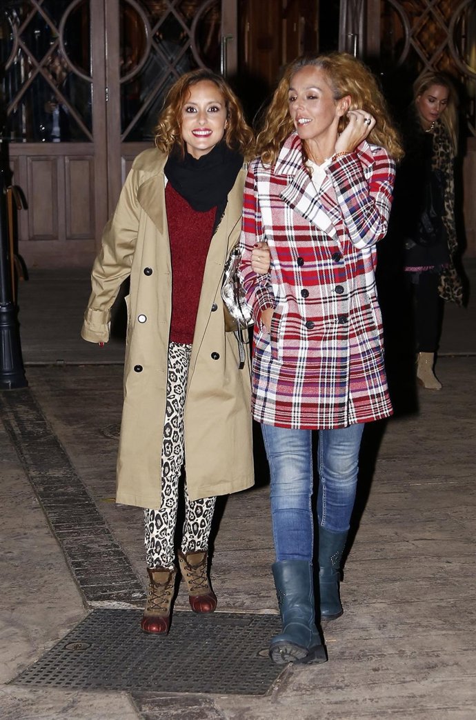 Rocío Carrasco y Anabel Dueñas