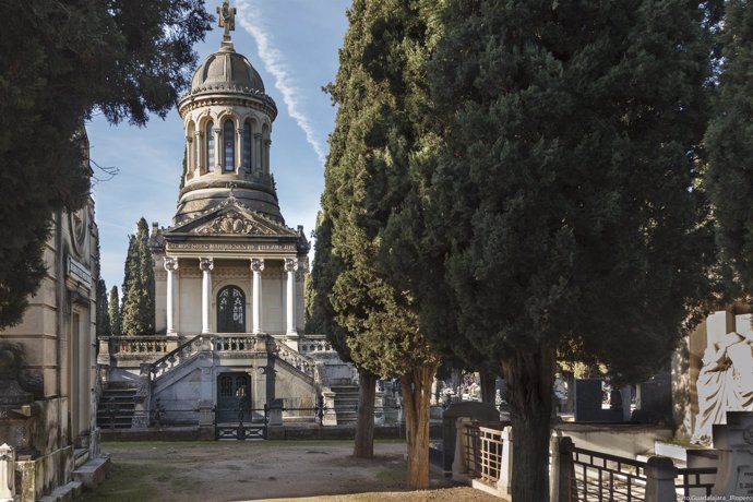 Panteón del cementerio de Guadalajara