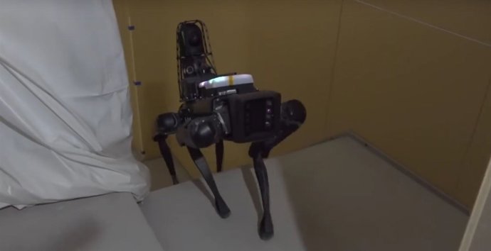 Imagen de Spot subiendo una escalera