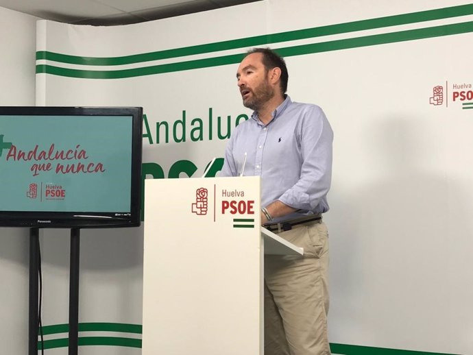 El secretario de Organización del PSOE de Huelva, José Fernández.