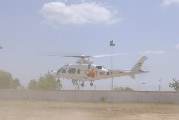 Helicóptero del 06.