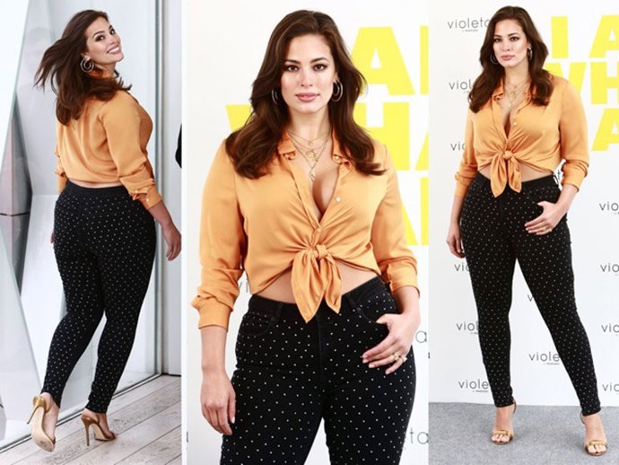 Ashley Graham presenta la nueva campaña de Violeta