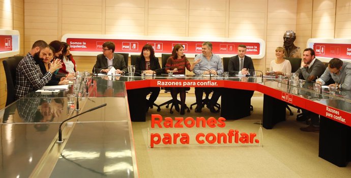 Reunión del Comité Electoral del PSOE