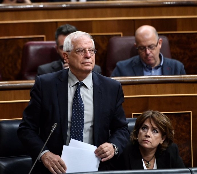 José Borrell, en la sesión de control