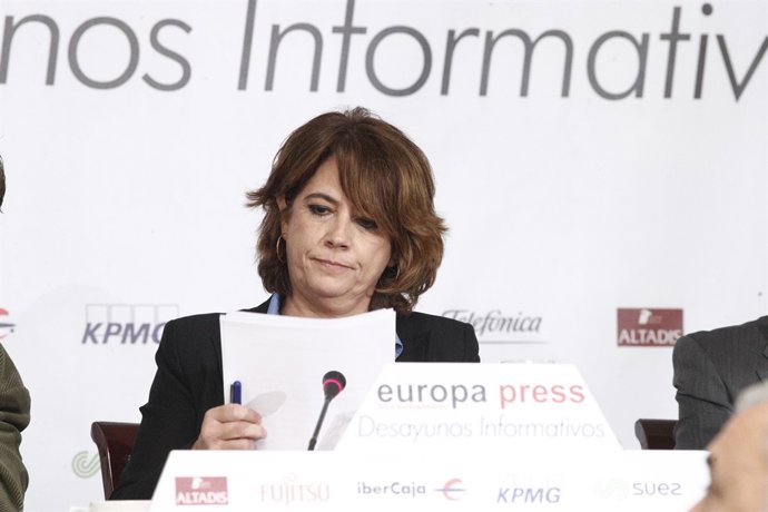 La ministra de Justícia, Dolores Delgado, protagonitza l'Esmorzar Informatiu de