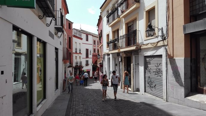Una calle del casco histórico de Córdoba
