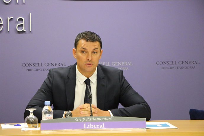 Jordi Gallardo, presidente de Liberals d'Andorra