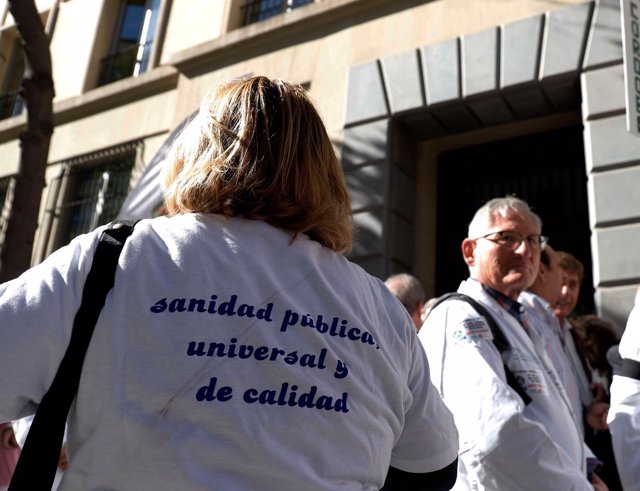 Concentración en Málaga de médicos de atención primaria