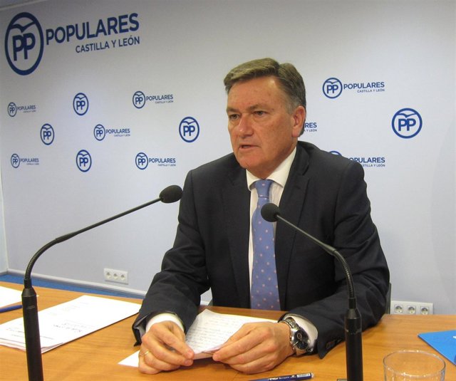 El secretario autonómico del PP de Castilla y León. 15-10-18