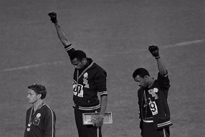 El saludo 'Black Power' cumple 50 años